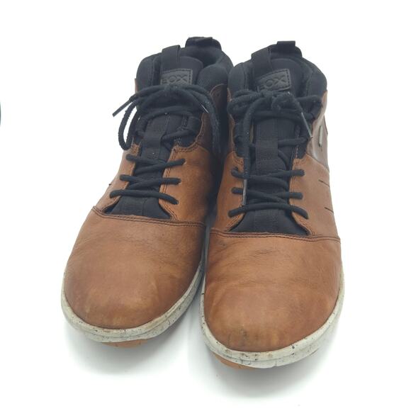 Geox Nebula 4x4 Amphibiox breathable brown waterproof Men\'s Size 11 Boots